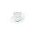 CONJUNTO 6 XÍCARAS COM PIRES PARA CAFÉ BIRD BRANCO - Imagem 3