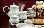 CONJUNTO 3 PEÇAS PARA CHÁ DE PORCELANA FANCY BRANCO - Imagem 3