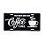 PLACA DE ALUMÍNIO ESPRESSO PRETO - Imagem 1