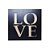 QUADRO LOVE PRETO COM LUZ - Imagem 3
