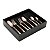 FAQUEIRO BERNA AÇO INOX PVD 48PÇS GOLD ROSÊ - Imagem 1