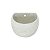 VASO EM CONCRETO CIRCULAR PRA PAREDE CINZA - Imagem 1