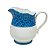CONJUNTO 3 PEÇAS PARA CHÁ E CAFÉ AZUL E BRANCO - Imagem 2