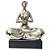 ESTATUETA PRATA MULHER MEDITANDO - Imagem 2