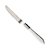 FACA PARA MESA DE AÇO INOX COM CABO DE PLÁSTICO MOTHER PEARL CINZA - Imagem 1