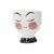 CACHEPOT MULHER COM BOCHECHAS ROSADAS EM PORCELANA - Imagem 2