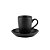 CONJUNTO 4 XÍCARAS EM CERÂMICA PARA CAFÉ COM PIRES PRETO - Imagem 3