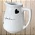 LEITEIRA DE PORCELANA BRANCA CORAÇÃO PRETO FAMÍLIA 400 ML - Imagem 7
