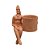 CACHEPOT CAMPONÊS SENTADO TERRACOTA EM POLIRESINA - Imagem 1