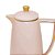 GARRAFA TÉRMICA DE PORCELNA ROSA FOSCO E DOURADO - Imagem 3