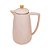 GARRAFA TÉRMICA DE PORCELNA ROSA FOSCO E DOURADO - Imagem 2