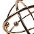 PEÇA DECORATIVA DE METAL DOURADO BALL - Imagem 3