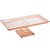 TRAVESSA CRISTAL DE CHUMBO RETANGULAR ROSA 34,5x11CM - Imagem 1