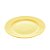 PRATO RASO PORCELANA DROPS AMARELO - Imagem 2