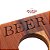 CONJUNTO 3 COPOS PARA CERVEJA COM SUPORTE MADEIRA TECA - Imagem 3