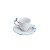 CONJUNTO 6 XÍCARAS CAFÉ PORCELANA BIRDS ROUND PLATE COLORIDO - Imagem 6