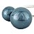 CONJUNTO 4 ANÉIS PARA GUARDANAPOS  BOLAS AZUL - Imagem 3