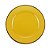 PRATO SOBREMESA PORCELANA DROPS AMARELO - Imagem 1