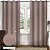 CORTINA JASMIM 2,30X2,70 KAKI - Imagem 1