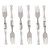 CONJUNTO 6 GARFOS PARA MESA DE AÇO INOX - Imagem 2