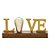 PEÇA DECORATIVA  LOVE COM LED - Imagem 1