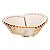 CONJUNTO 2 BOWL CRISTAL CORAÇÃO PEARL ÂMBAR 15cm - Imagem 1