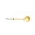 CONJUNTO 4 COLHER AÇO INOX BRANCO E DOURADO - Imagem 4