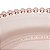PRATO RASO CRISTAL PEARL ROSA 28 CM - Imagem 5