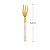 CONJUNTO 4 GARFOS AÇO INOX PARA MESA TURIM DOURADO/ROSE - Imagem 7