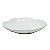 PRATO DE CERÂMICA BANANA LEAF BRANCO 16CM - Imagem 4