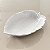 PRATO DE CERÂMICA BANANA LEAF BRANCO 30CM - Imagem 1