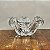 CENTRO DE MESA MURANO TRANSPARENTE 21 CM - Imagem 3
