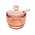 AÇUCAREIRO CRISTAL COM COLHER PEARL ROSA - Imagem 3
