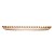 TRAVESSA CRISTAL DE CHUMBO OVAL PEARL ÂMBAR 30cm - Imagem 3