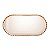 TRAVESSA CRISTAL DE CHUMBO OVAL PEARL ÂMBAR 30cm - Imagem 2