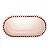 TRAVESSA CRISTAL DE CHUMBO OVAL PEARL ROSA 30X15 CM - Imagem 2