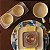 CONJUNTO 2 PETISQUEIRAS DE PORCELANA NÓRDICA AMARELA - Imagem 2