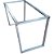 Base Mesa Jantar Trapezoidal Estilo Industrial - Imagem 6