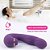 Vibrador recarregável ╸Purple de Ponto G e Clitóris com Pulsação - Imagem 3