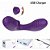 Vibrador de Ponto G e Clitóris recarregável com Pulsação Carlota. - Imagem 3