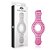 Anel Oriental Duplo em Silicone Rosa - Imagem 2