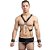 Harness masculino com algemas e anel peniano - Imagem 1