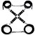 Kit bondage com algemas e tornozeleiras - Imagem 1