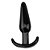 Plug Butt em silicone macio com Cone 12x6cm - Imagem 1