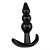 Plug Butt mini em silicone macio com 3 Estágios 9x5,5 cm - Imagem 1