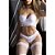Conjunto Meio Cropped com Bojo em Microfibra e Renda - Imagem 4