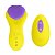 Vibrador de Clacinha Panty Amarelo 9 Modos de Vibração - Recarregável - Imagem 2