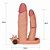 Capa peniana com anel companheiro e vibro Pleasure X-Tender 18,4x3,8cm - Imagem 4