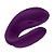 Satisfyer Double Joy Violeta recarregável - Vibrador casal - Imagem 2