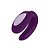 Satisfyer Double Joy Violeta recarregável - Vibrador casal - Imagem 1